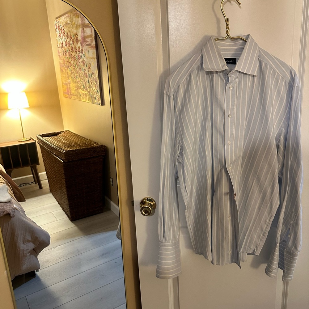 Italian made luxury Men’s Button-Down